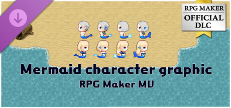 RPG Maker MV - Mermaid character graphic