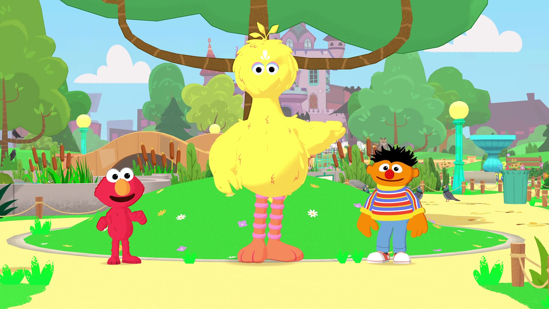 Sesame Street:好友同乐|Sesame Street: Friends & Fun|官方中文|仅支持手柄|容量1.6G插图2OKDLC 截图 #1