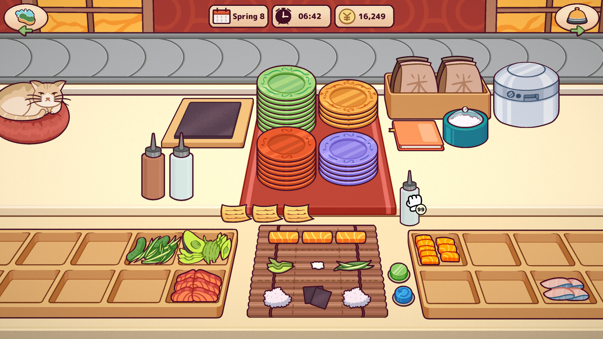 图片[19]-美味回转寿司店模拟器 (Ugoku Sushi Bar) Build.24514277 [中文][1.46G]-极客游戏