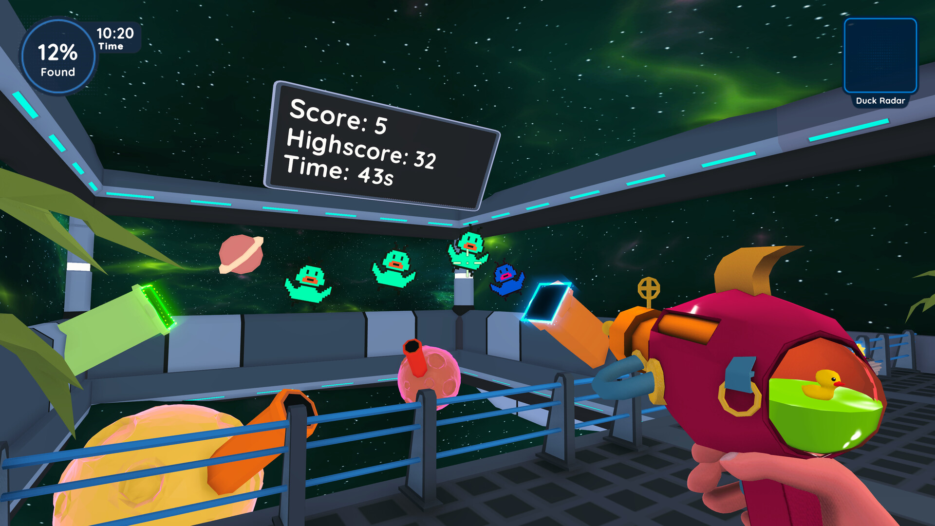 在太空中寻找 100 只鸭子并炸飞它们！！！/Find 100 Ducks and Blast Them…IN SPACE!!!