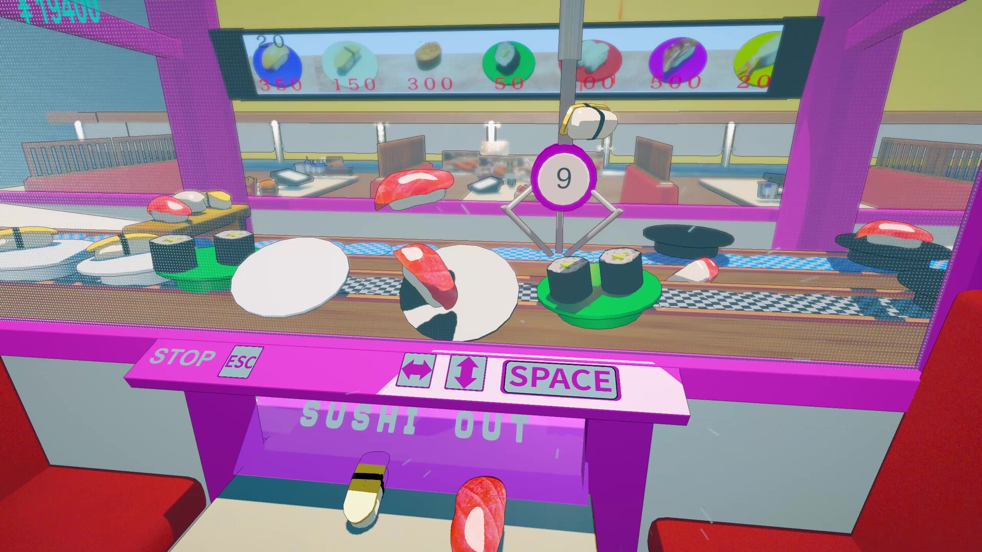 寿司抓娃娃机/SUSHI Claw Machine