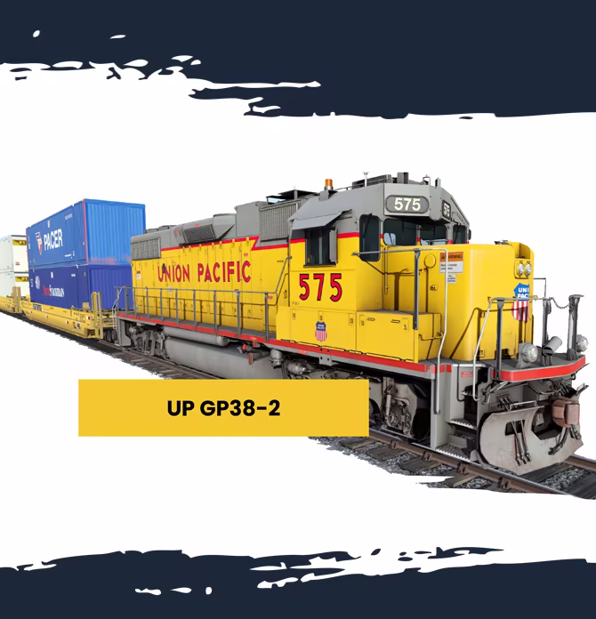 UP GP38‑2