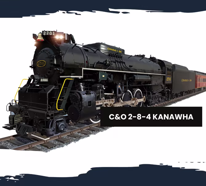 C&O 2‑8‑4 Kanawha
