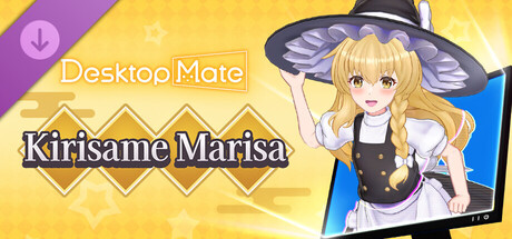 Desktop Mate Touhou Project Kirisame Marisa DLC