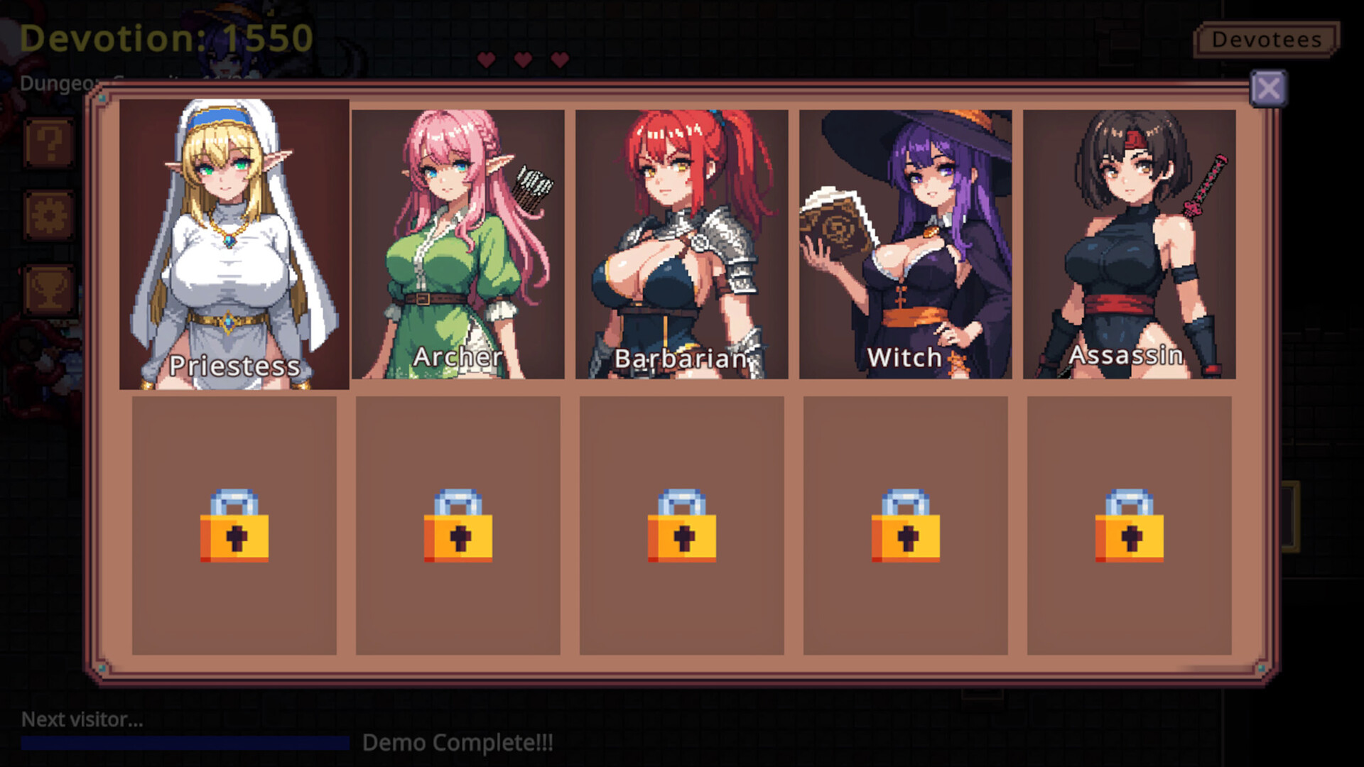 图片[2]-地牢献祭/Dungeon Devotion V1.4|策略模拟|233MB|STEAM官中-蝶影二次元