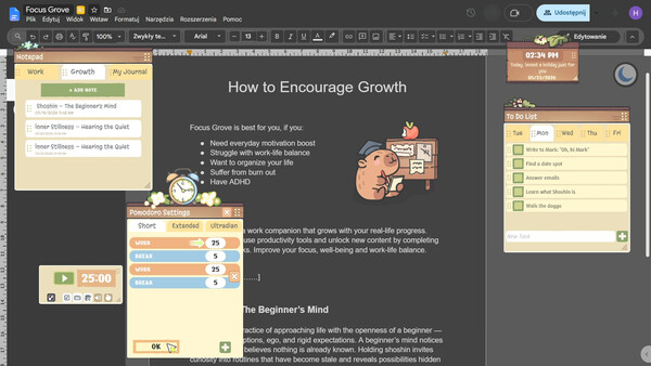 Focus Grove:专注森林 截图 4