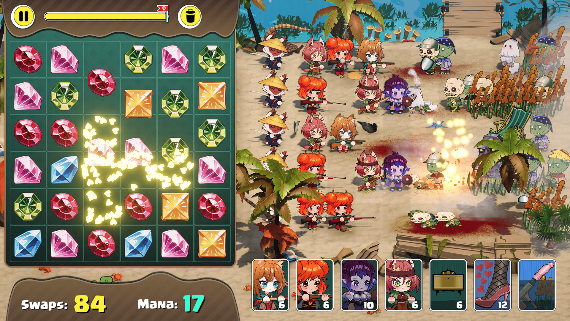 图片[5]-【PC/SLG/中文】后宫大战僵尸 Harem vs Zombies STEAM官方中文版【4.1GB】-马克游戏