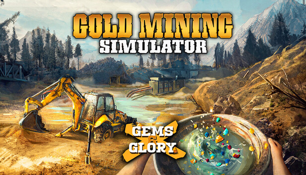 Save 10% on Gold Mining Simulator - Gems & Glory on Steam