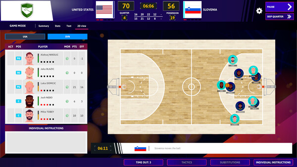 International Basketball Manager 26 截图 7