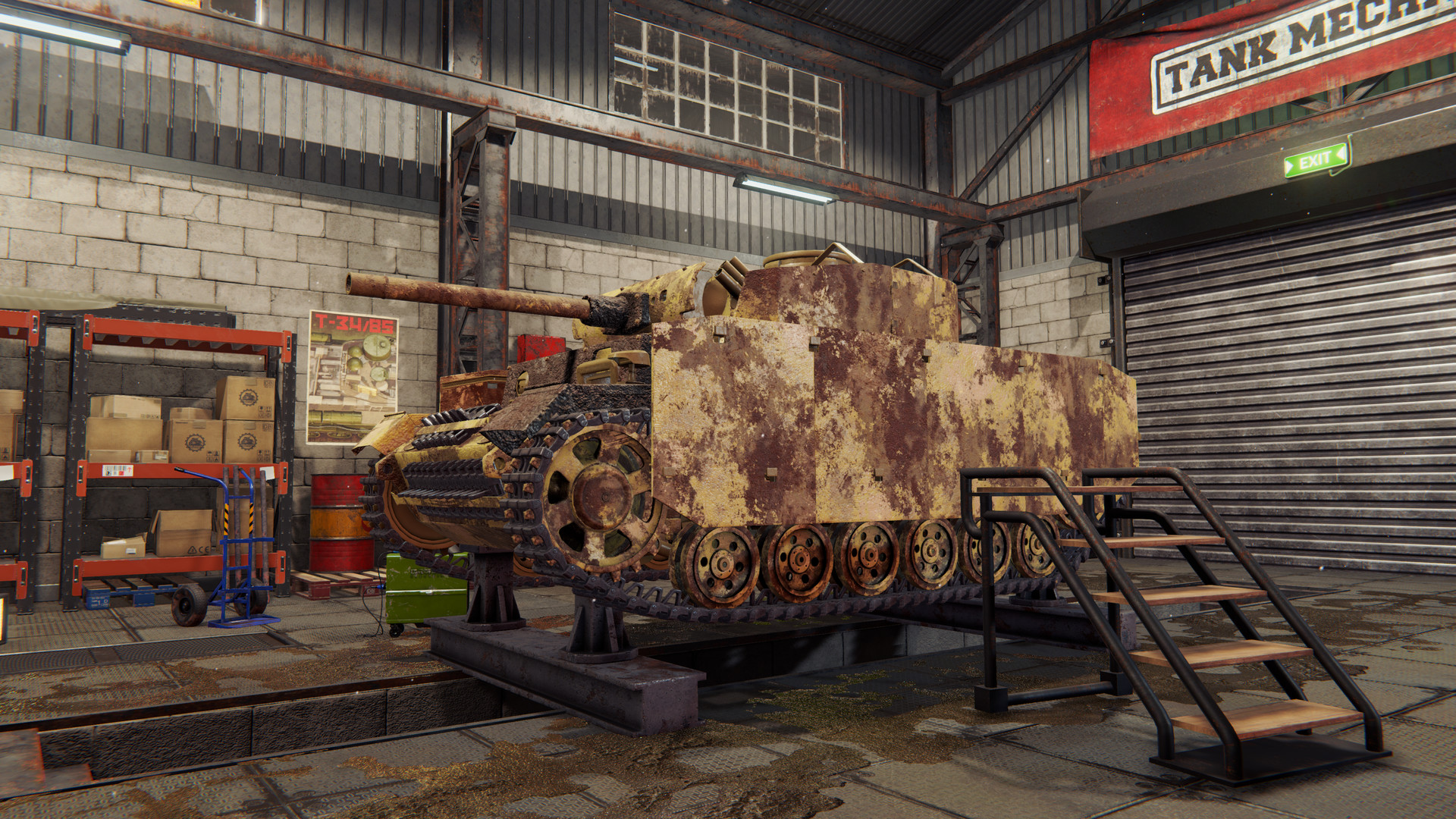 图片[8] - 《后勤模拟器/坦克维修模拟/坦克修理模拟/Tank Mechanic Simulator》v20260620-官中免安装-简中|支持键鼠.手柄|容量12.9GB - steam宝儿.com