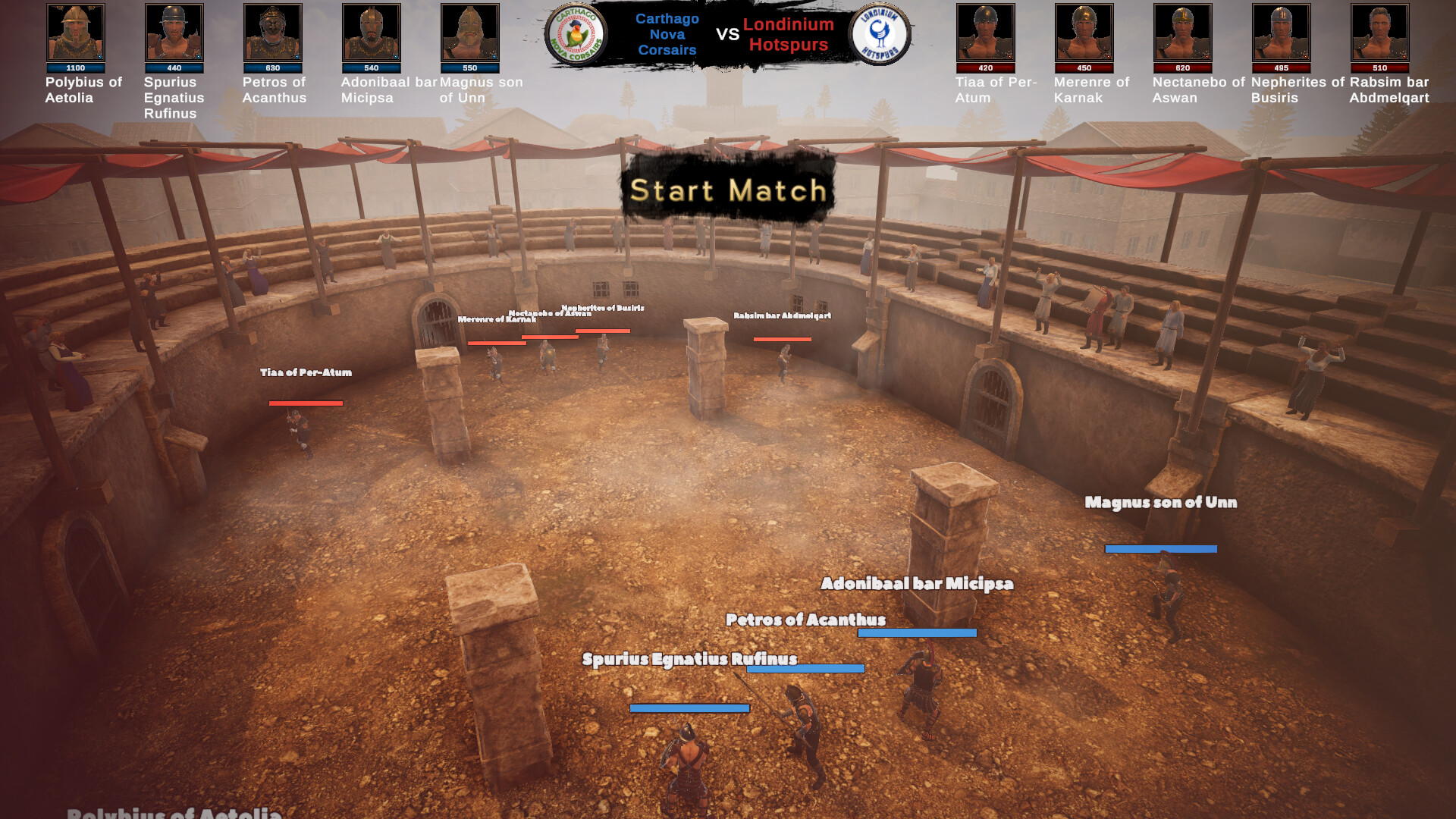 图片[6]-伟大角斗士学院：角斗士管理模拟器 (Ludus Magnatus Gladiator Manager Simulator) Build.24492400 [中文][12G]-极客游戏