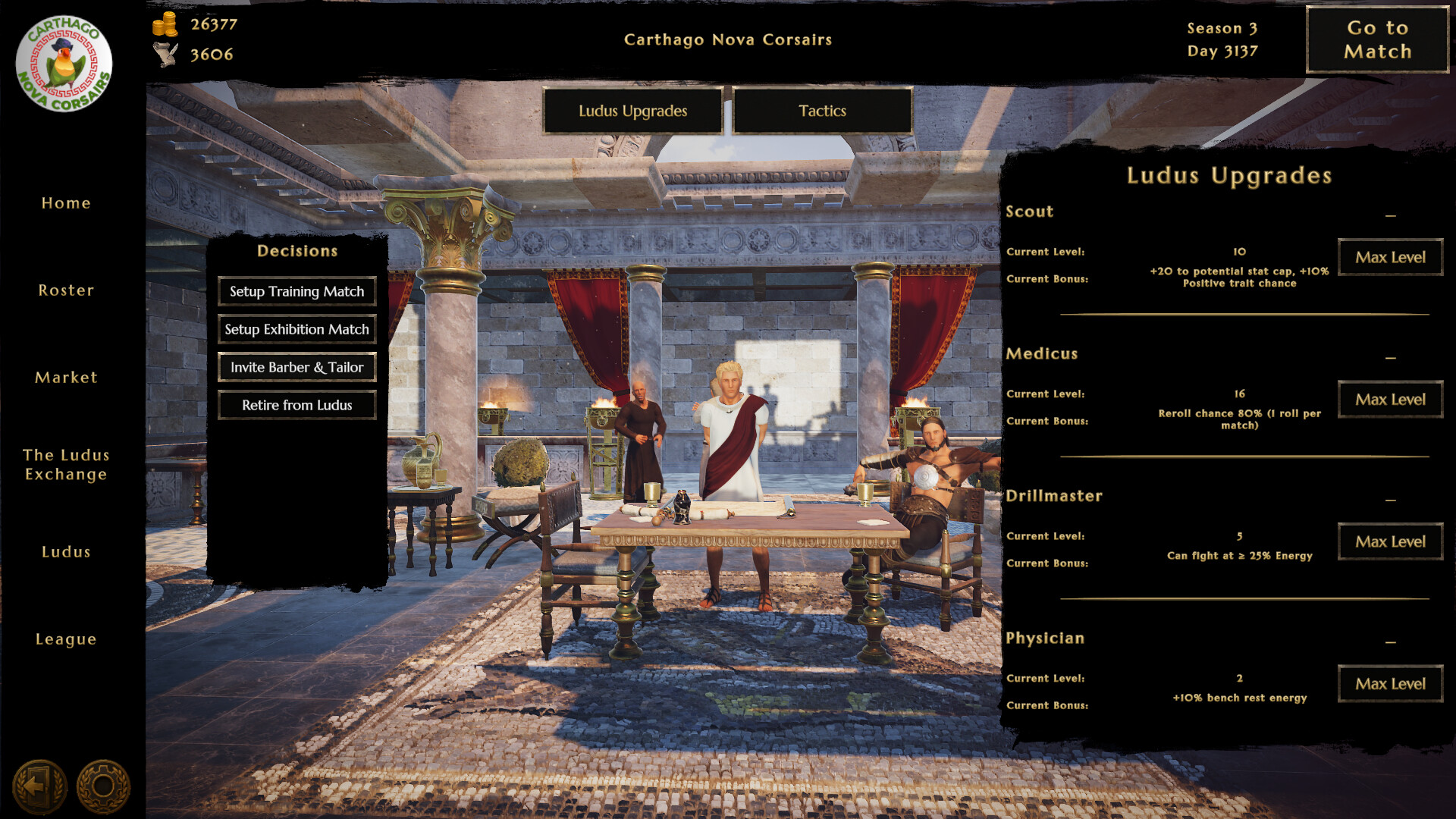 伟大角斗士学院：角斗士管理模拟器/Ludus Magnatus: Gladiator Manager Simulator第4张