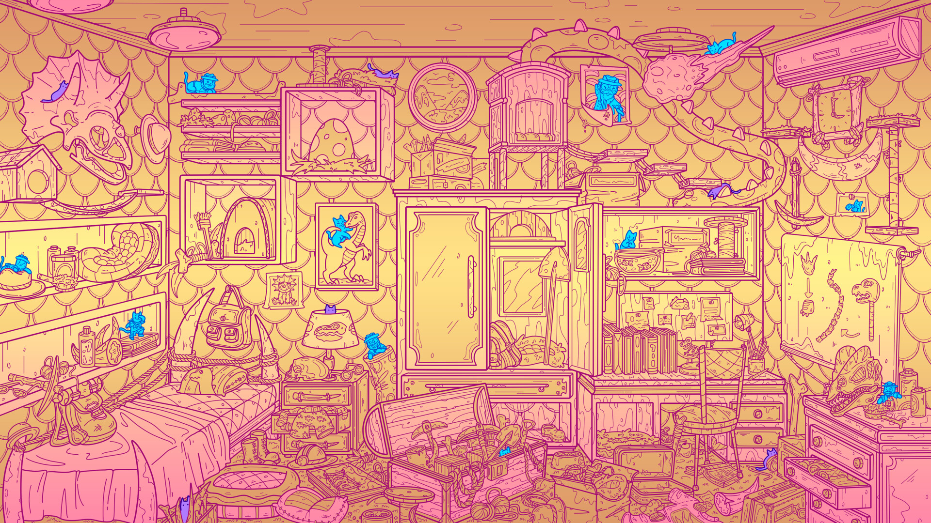 满屋猫咪/Flats Full of Cats