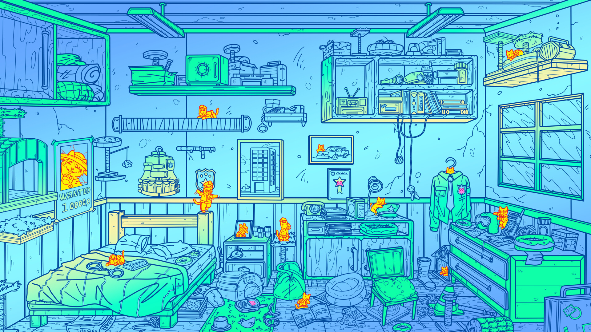 满屋猫咪/Flats Full of Cats