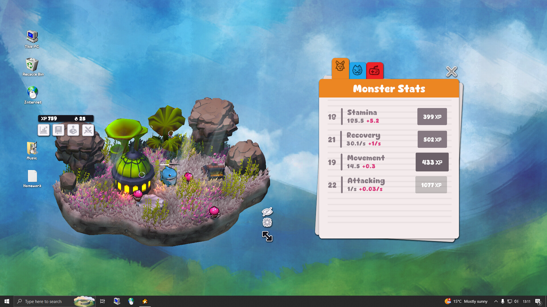 放置怪物/Idlemon 截图 9