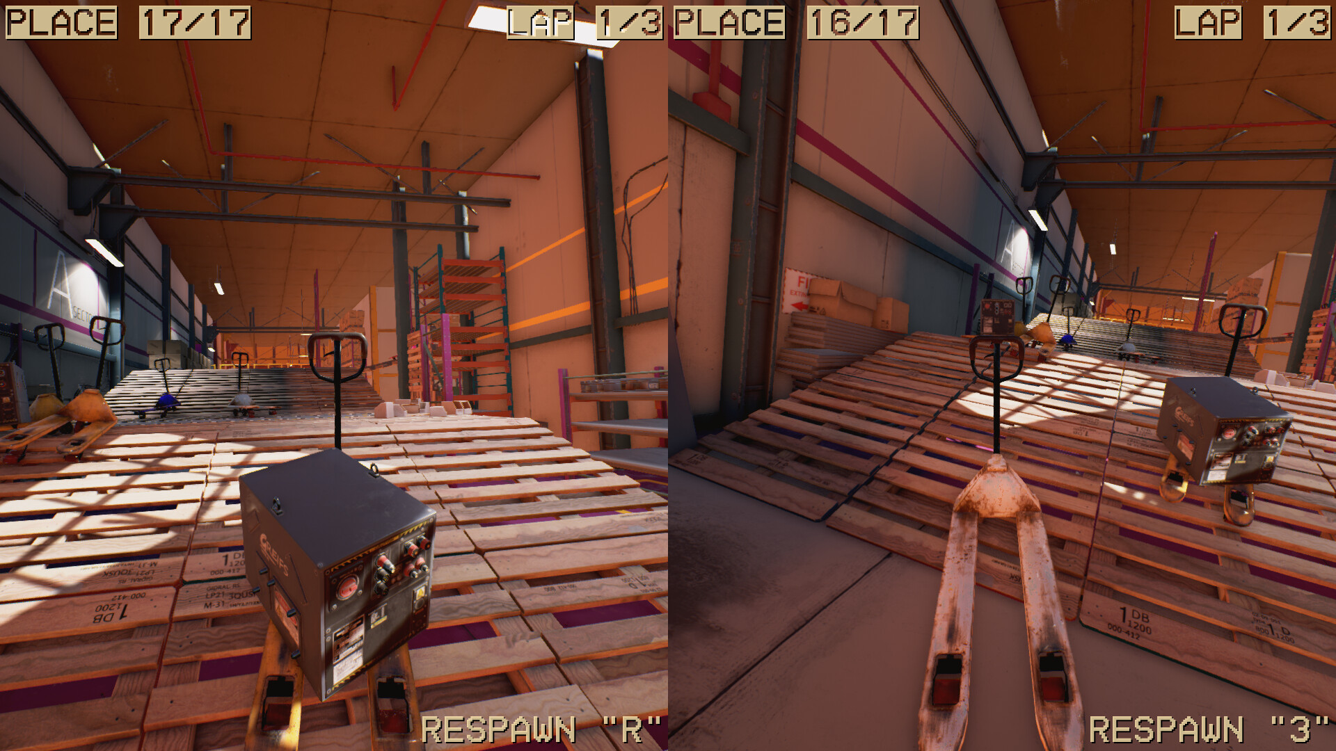 托盘搬运竞速/Pallet Jack Racing 截图 7