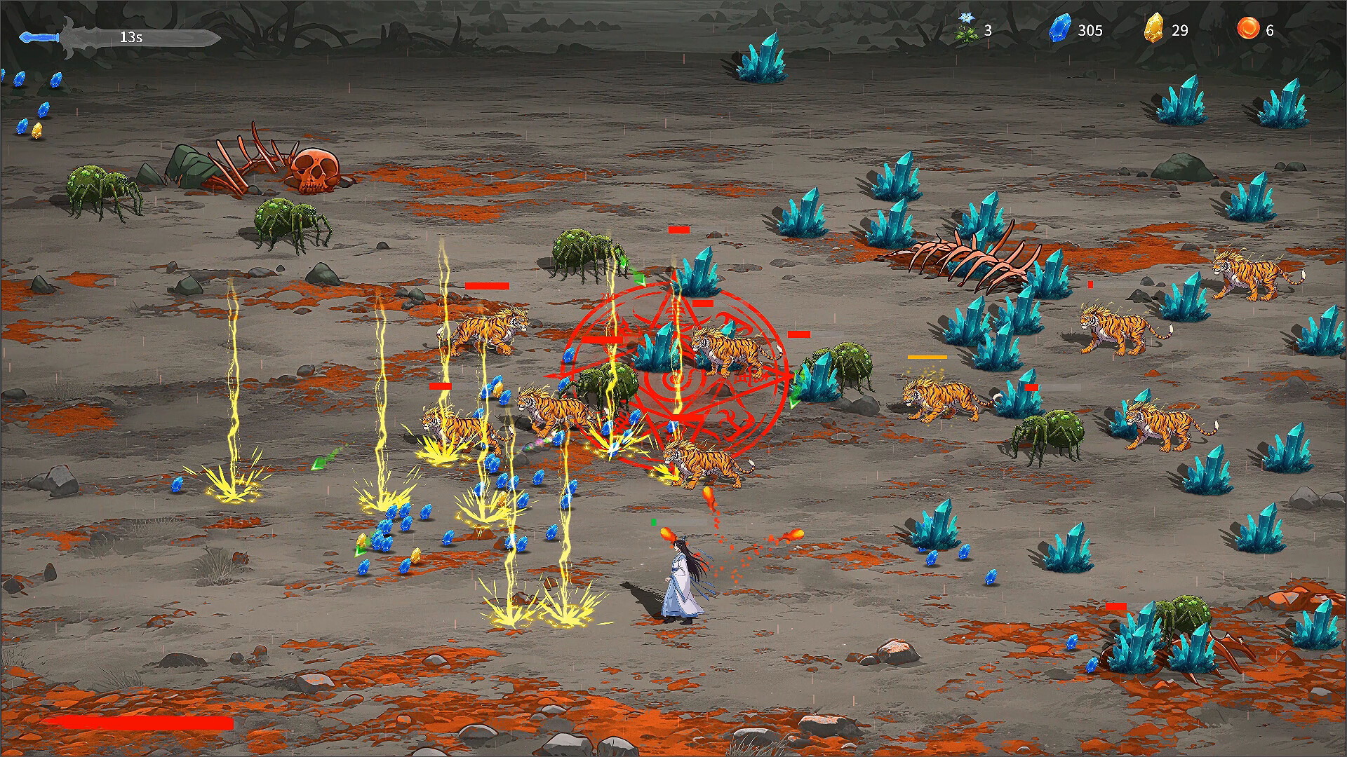 修仙降妖传中文版下载｜俯视角弹幕修仙游戏｜全DLC整合版｜百度网盘直链解压即玩