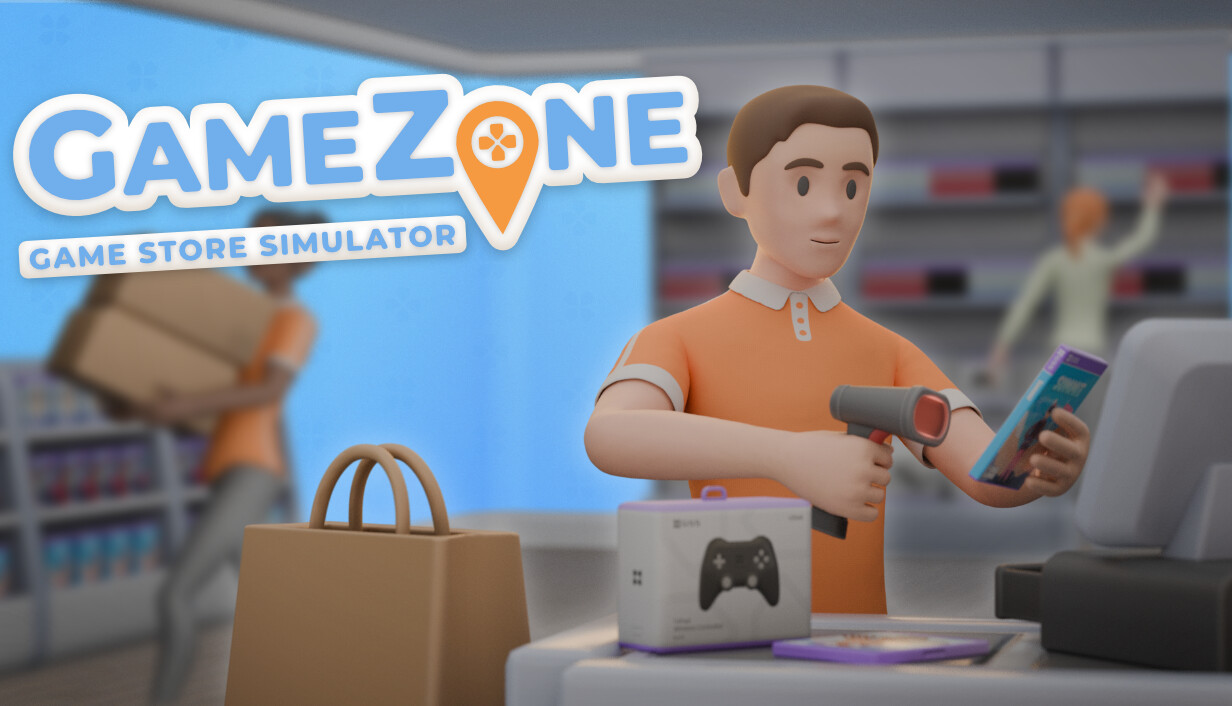 游戏地带：游戏商店模拟器/GameZone – Game Store Simulator