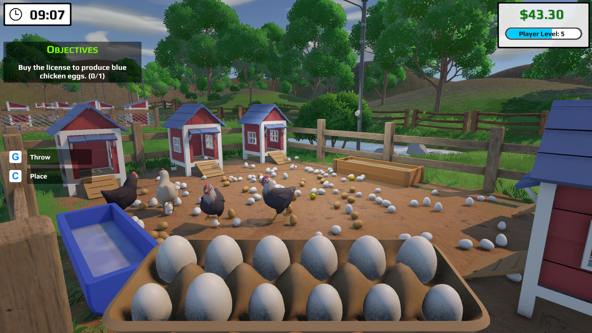 图片[1]-农场捡鸡蛋模拟器/Eggstreme Farming-苏白资源