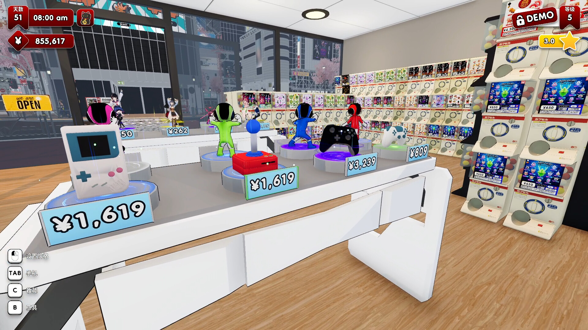 秋叶原盲盒店模拟器|官方中文|Gacha Capsule Shop Simulator - Akihabara - 9