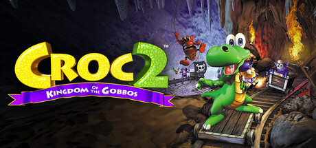 小鳄鱼克洛克2：高宝王国/鳄鱼克洛克2：高博王国/Croc 2 Kingdom of the Gobbos                            内置汉化新游发布