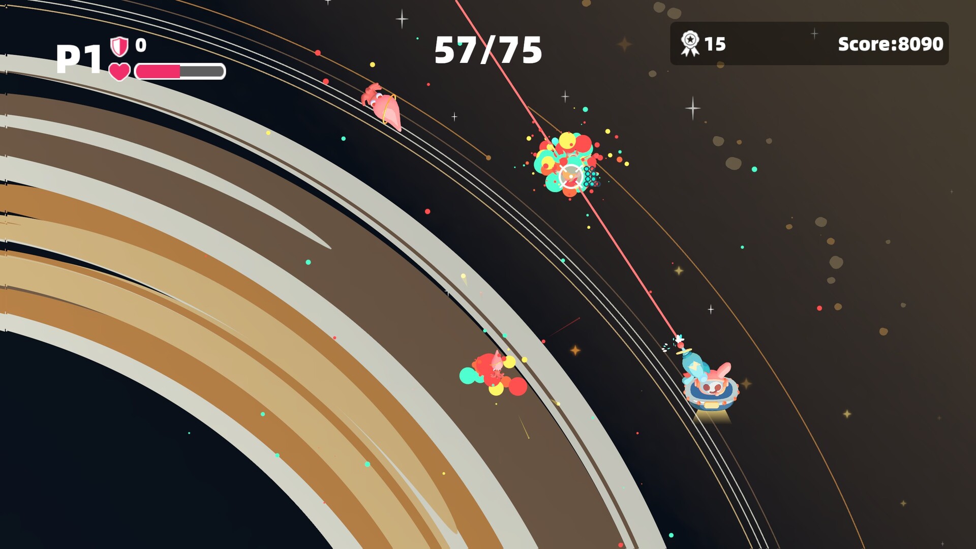 失重射击/Unanchored Spaceshooting