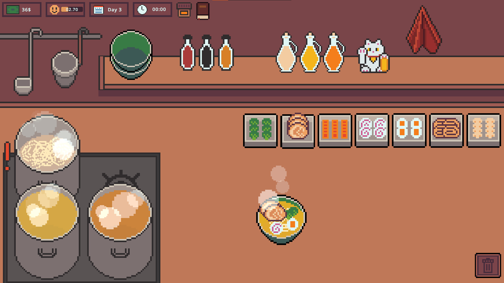 图片[5]-午夜拉面店 (Midnight Ramen Shop) Build.2350697 [中文][0.2G]-极客游戏