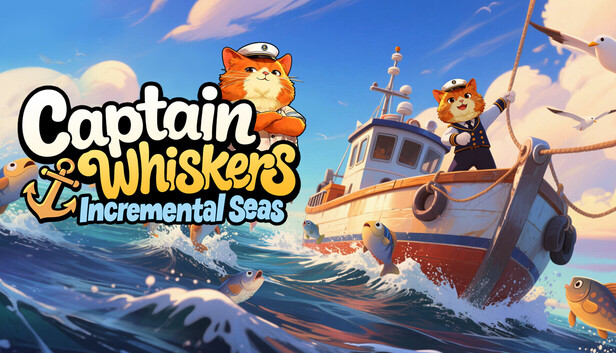 Save 25% on Captain Whiskers: Incremental Seas on Steam