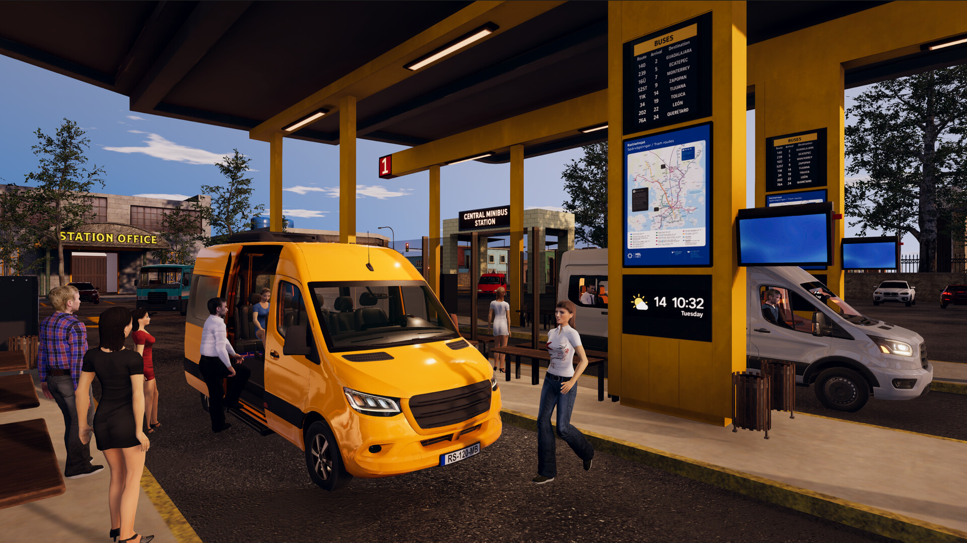 图片[2]-小巴模拟器（Minibus Simulator）Build.25459017 [中文][5.52G]-极客游戏
