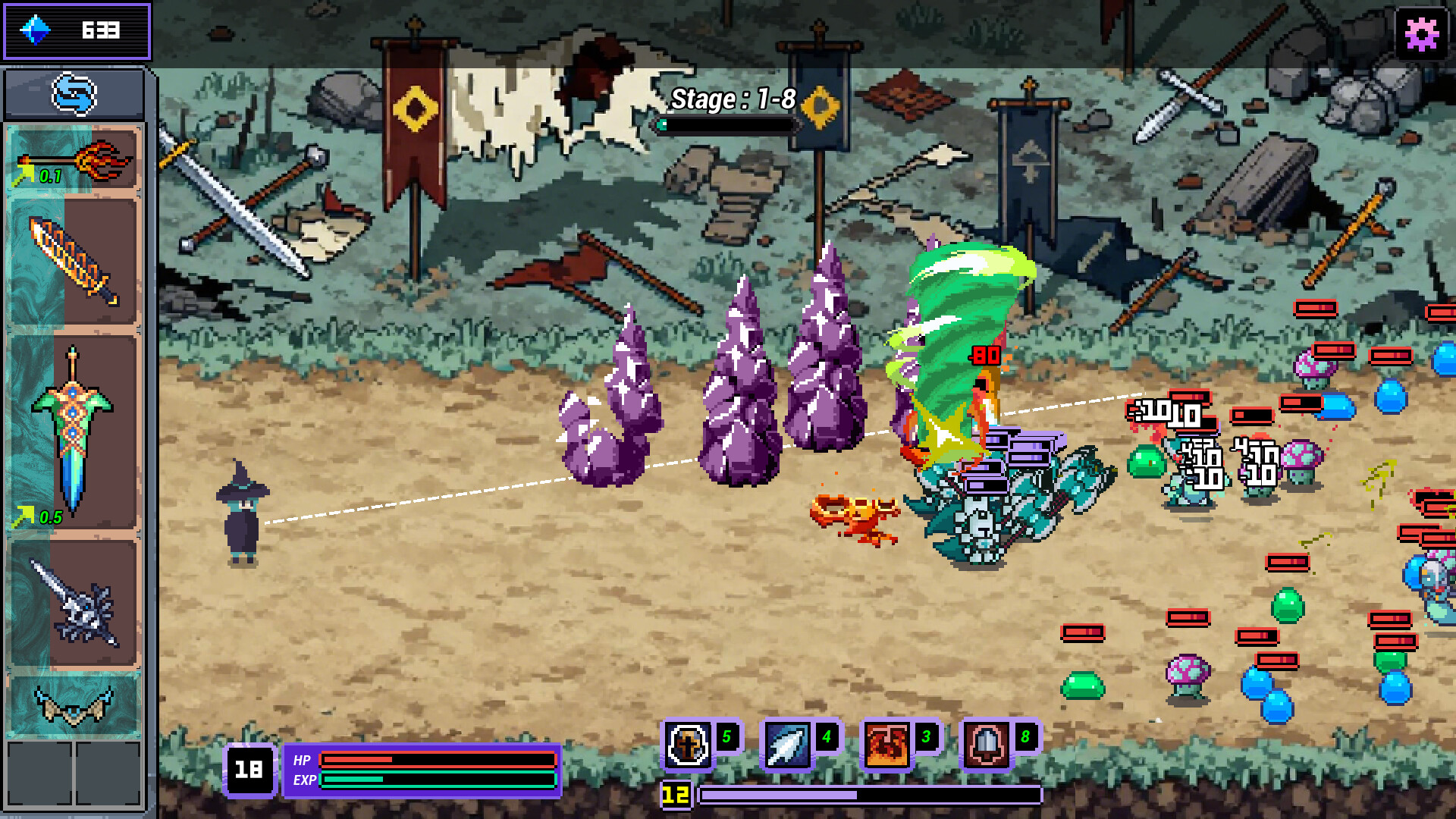 奇迹勇者中文版下载｜像素弹幕塔防Roguelite｜Build.22665273+全DLC｜解压即玩