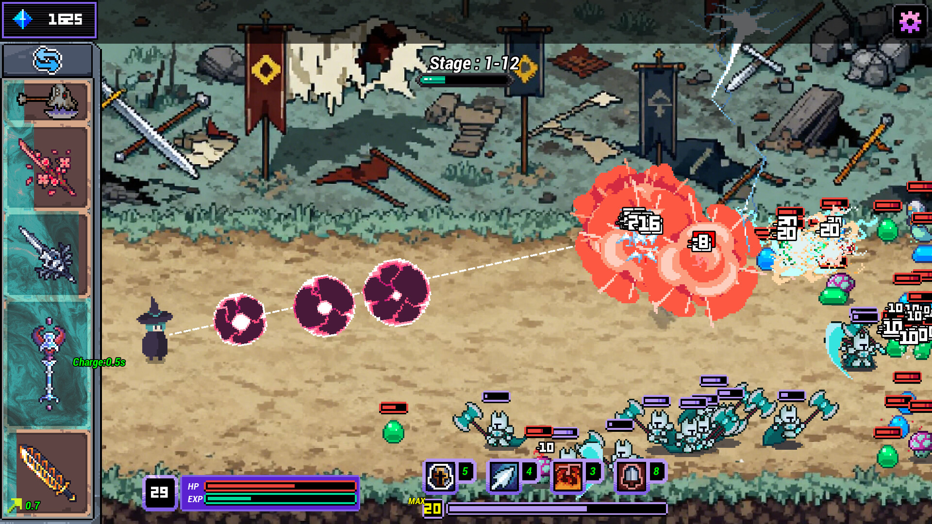 奇迹勇者中文版下载｜像素弹幕塔防Roguelite｜Build.22665273+全DLC｜解压即玩