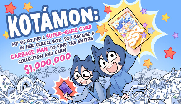 KOTAMON：妹妹麦片盒开出超稀有卡牌，我干脆当垃圾清运工集齐整套藏品怒赚百万美元