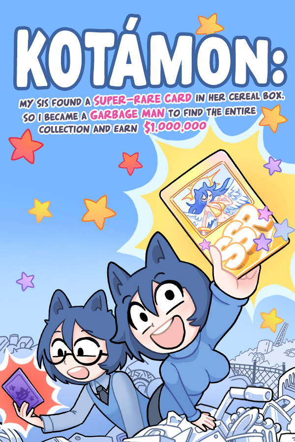 KOTAMON: 妹妹麦片盒开出超稀有卡牌