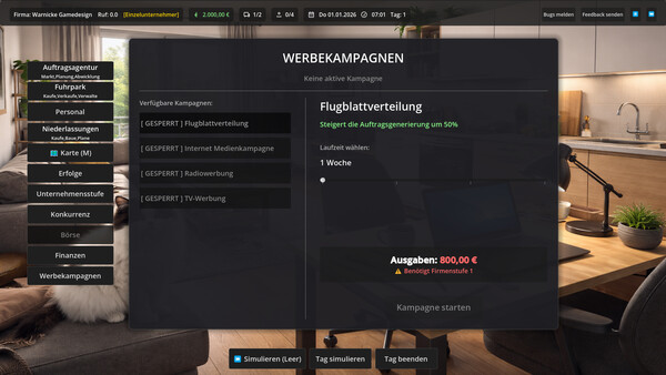 European Logistics Tycoon 截图 1