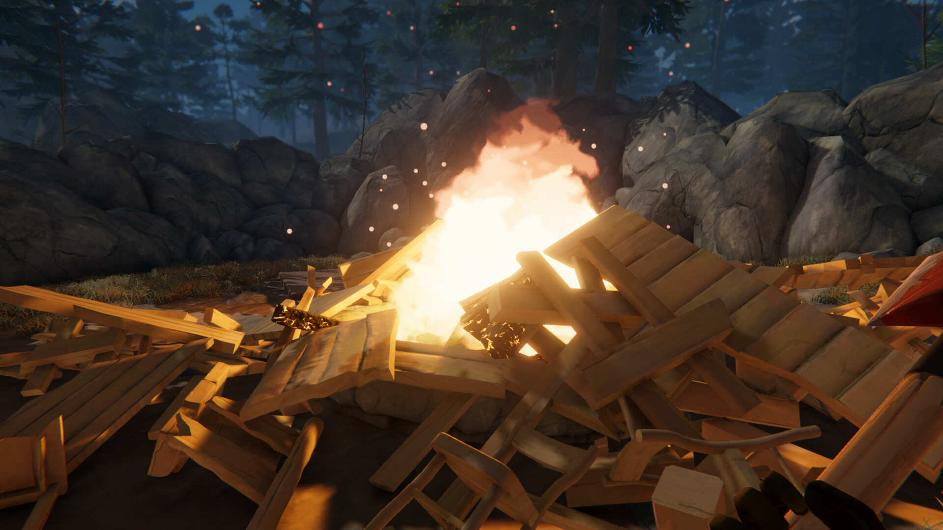 图片[3]-火坑：往火里扔东西 (Fire Pit: Throw Things Into The Fire) Build.23909727 [中文][1G]-极客游戏