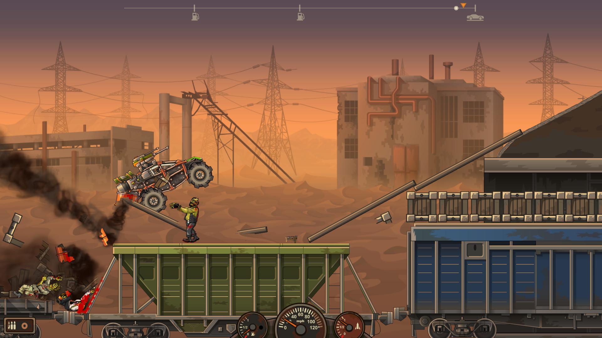 死亡战车2|200M大小|官方中文|支持手柄|Earn to Die 2