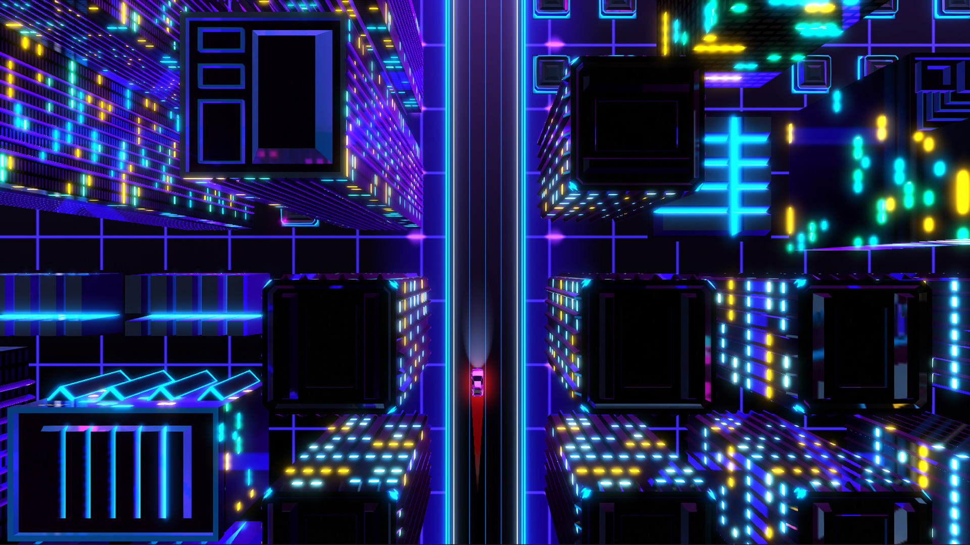 霓虹飞车|官方中文|支持手柄|Neon Drive插图2