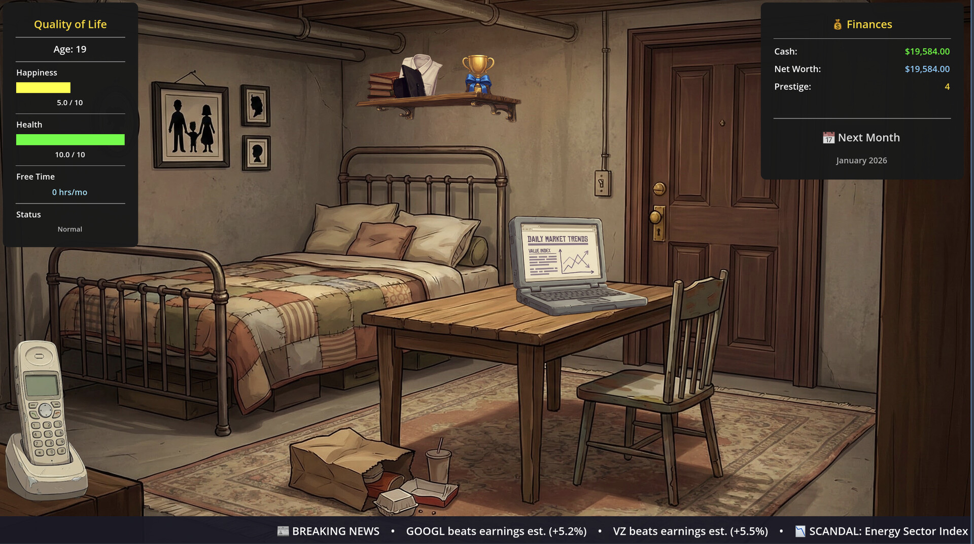 《自力更生:投资人生模拟器(SELF MADE: Investment Life Sim)》|Build 22576299|中文|免安装硬盘版 《自力更生:投资人生模拟器(SELF MADE: Investment Life Sim)》|Build 22576299|中文|免安装硬盘版