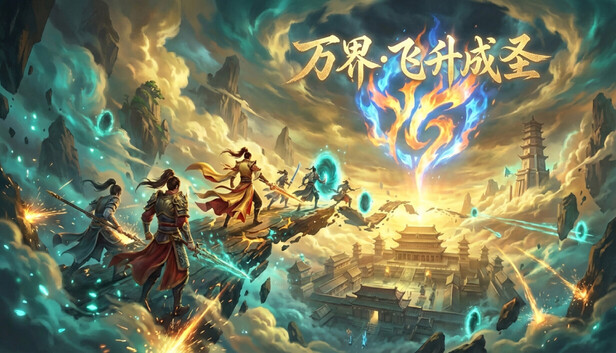万界·飞升成圣｜修仙放置策略RPG｜官方中文｜全DLC整合版｜百度网盘直下即玩