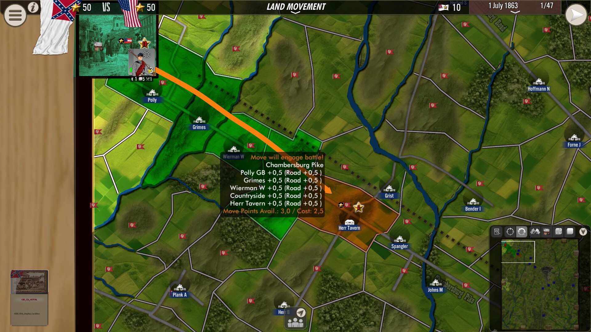 SGS 葛底斯堡战役|SGS Battle for: Gettysburg|Build.23636811|官方中文|容量853M插图12跳跳游戏网 SGS 葛底斯堡战役|SGS Battle for: Gettysburg|Build.23636811|官方中文|容量853M插图12跳跳游戏网