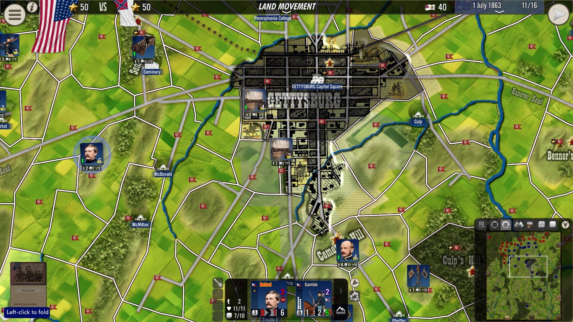 SGS 葛底斯堡战役/SGS Battle for: Gettysburg 截图 10