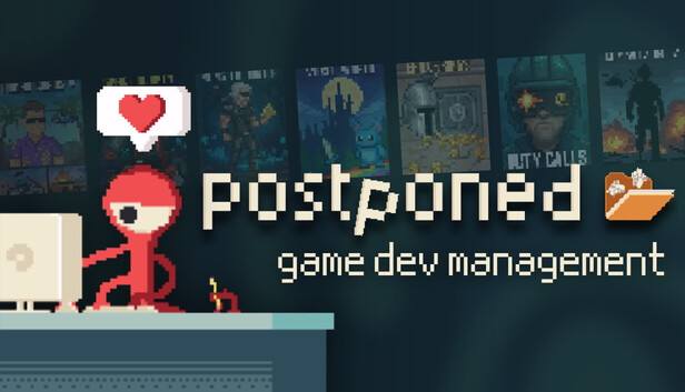 Postponed: Game Dev Management Roguelite on Steam