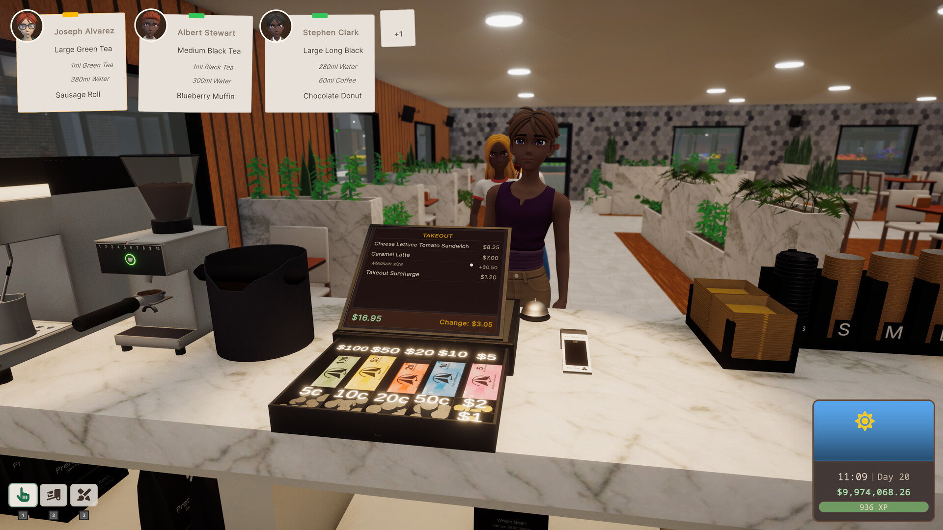 杯与吧台：咖啡店模拟器|官方中文|支持手柄|Cup and Counter: Coffee Shop Simulator - 7