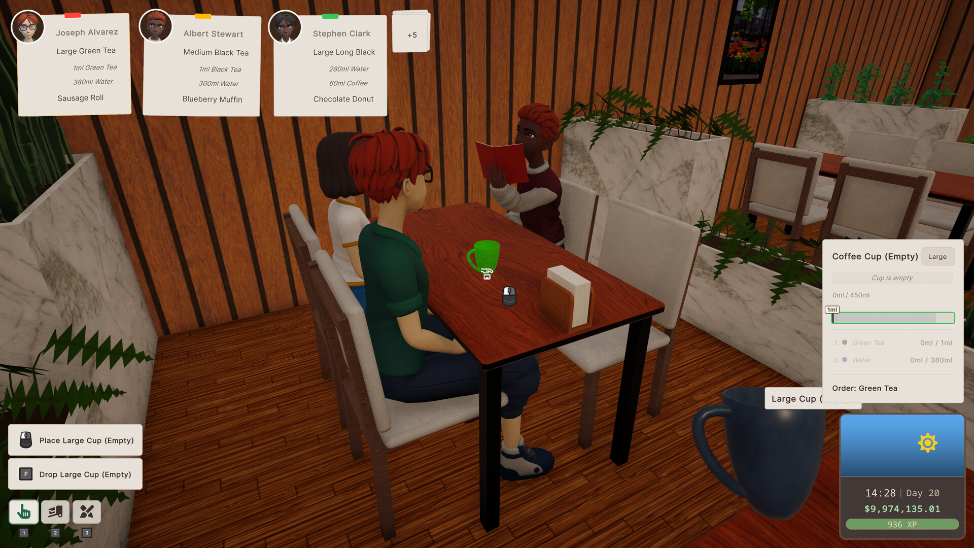 杯与吧台：咖啡店模拟器|官方中文|支持手柄|Cup and Counter: Coffee Shop Simulator - 12