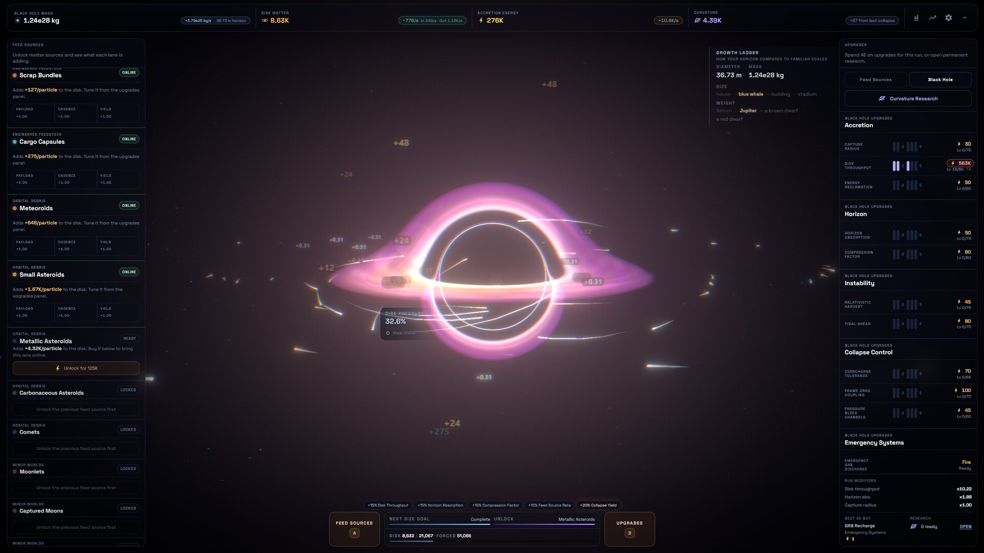 图片[8]-黑洞养成指南(How To Grow a Black Hole) Build.23950117 [中文][0.51G]-极客游戏