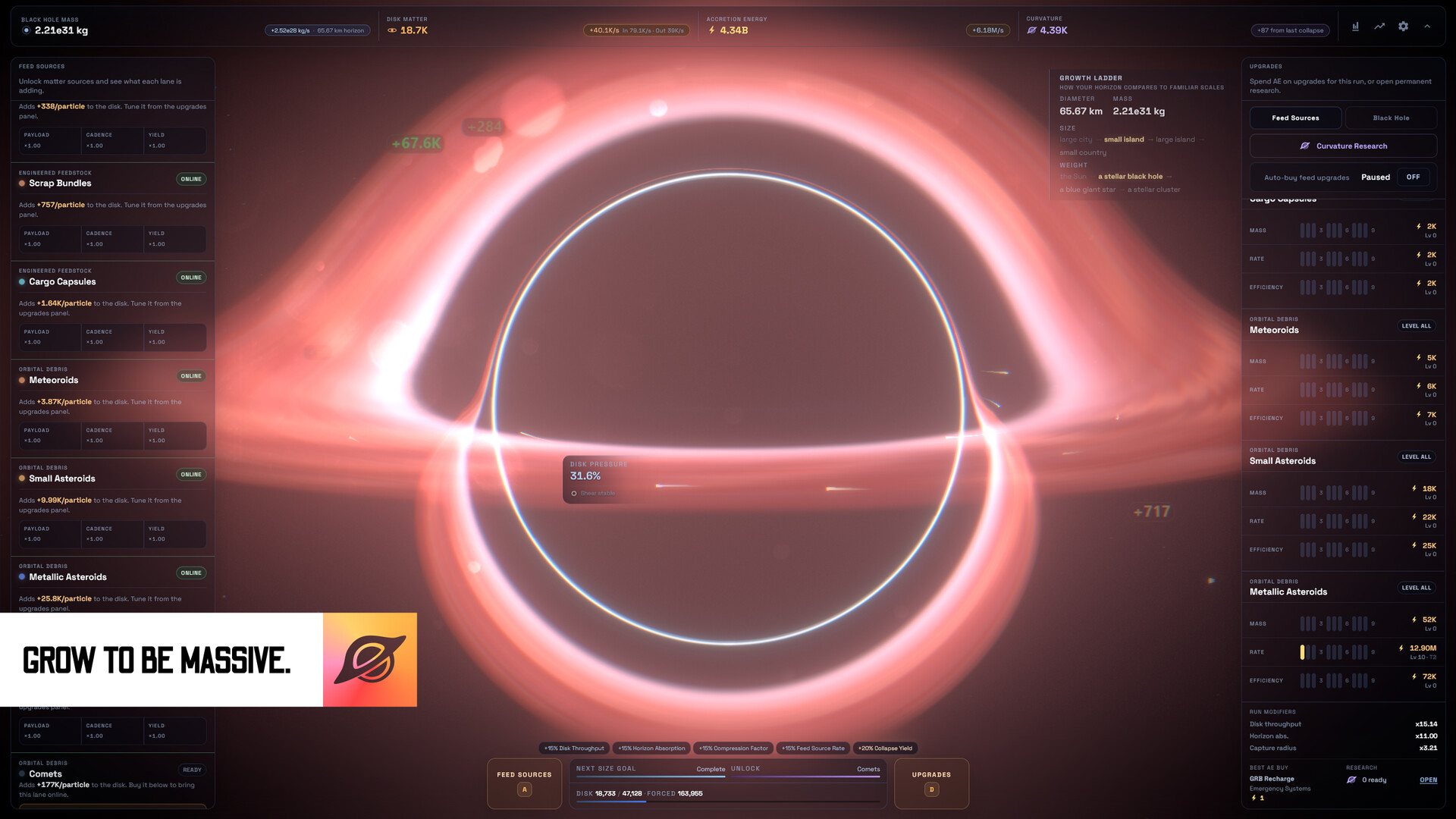 图片[4]-黑洞养成指南(How To Grow a Black Hole) Build.23950117 [中文][0.51G]-极客游戏