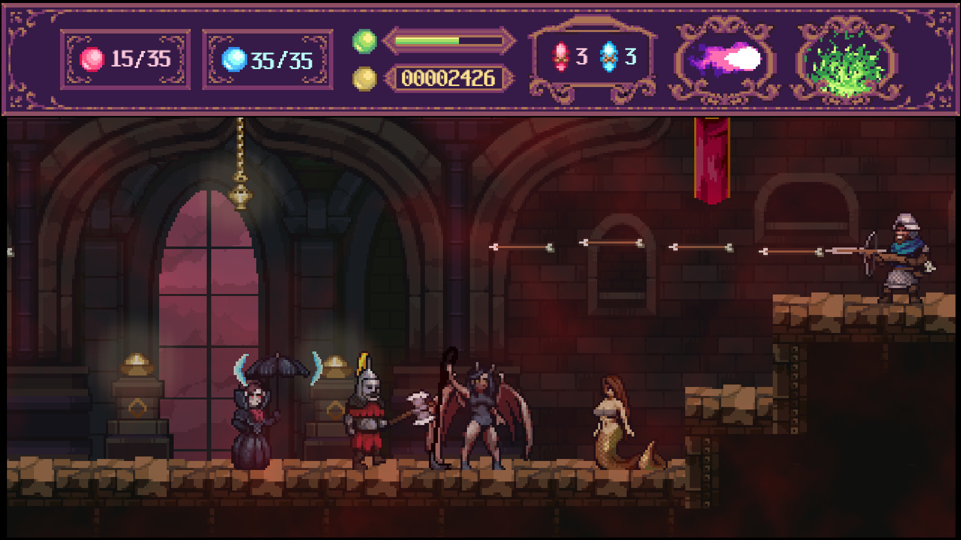 夜幕女帝 Nightfall Empress 中文版｜类银河恶魔城×黑暗奇幻动作冒险｜Build.23219957 + 全DLC｜解压即玩