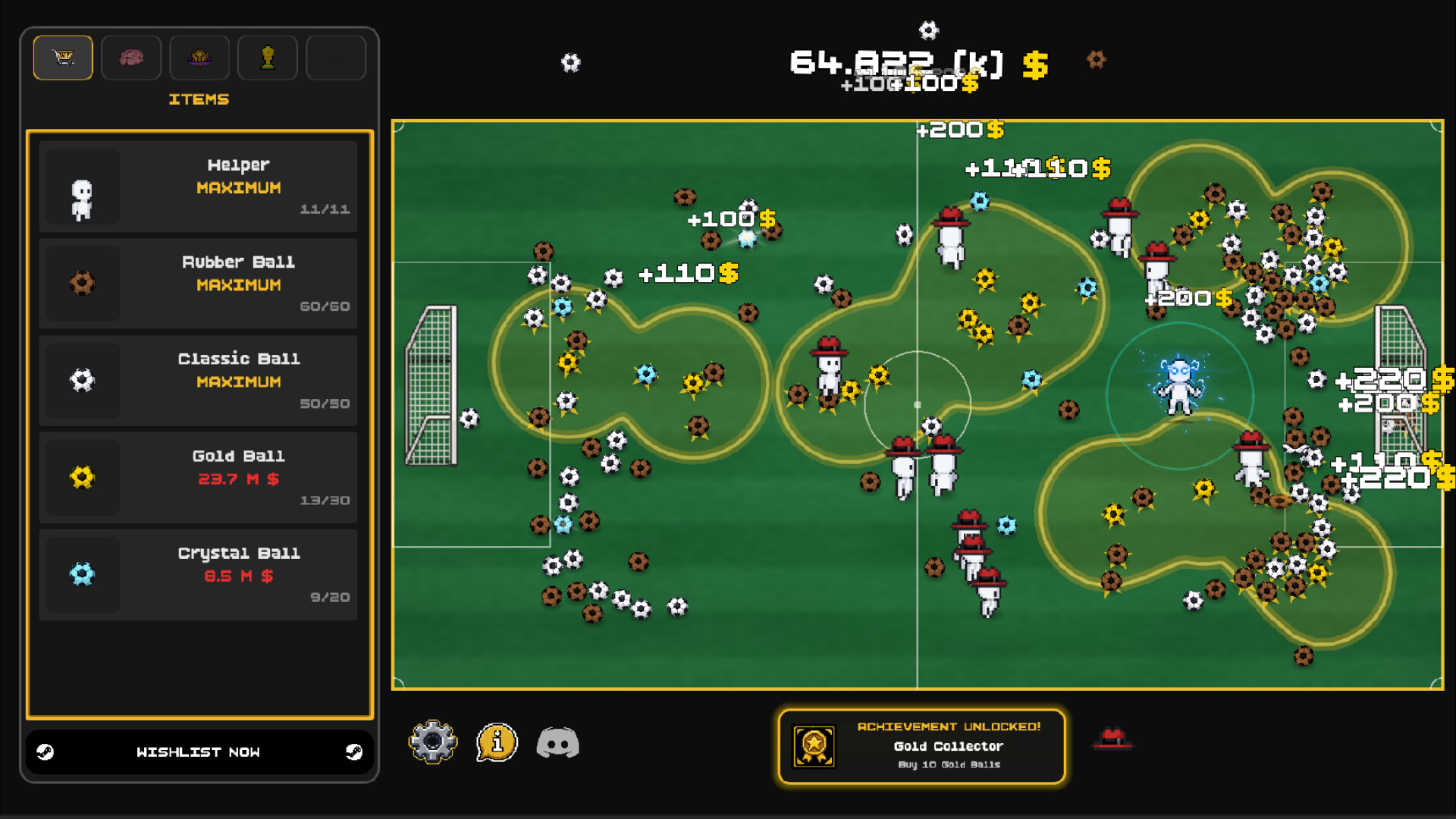 Goal Idle – 挂机足球 游戏截图 5