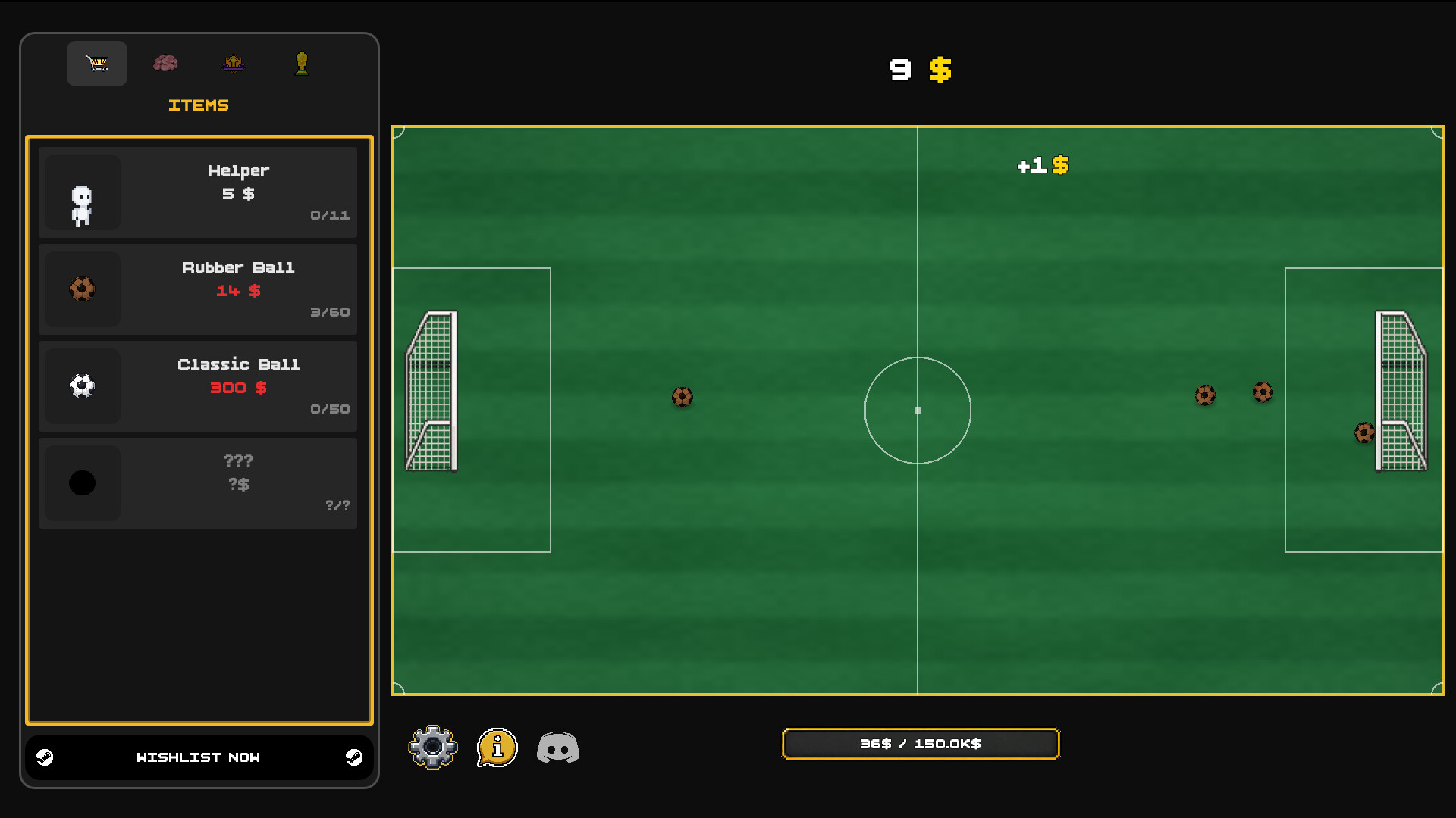 Goal Idle – 挂机足球 游戏截图 1