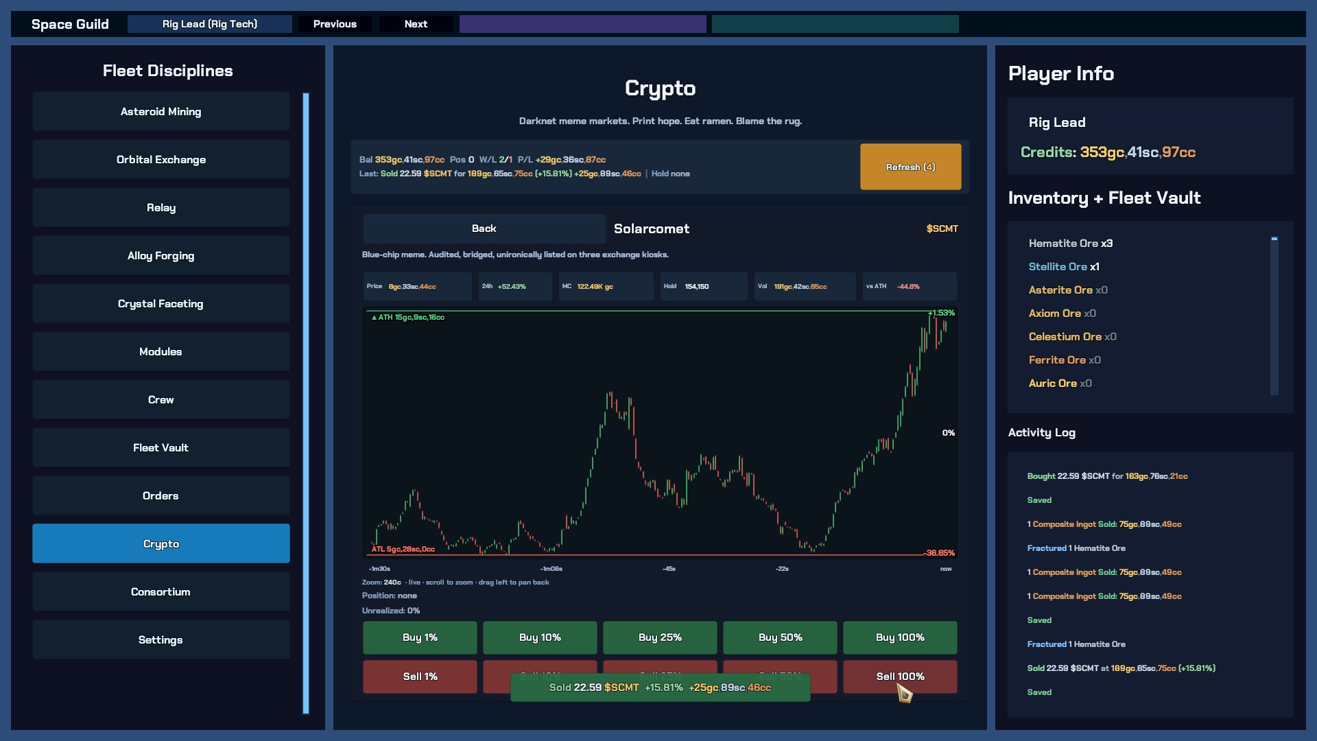 《太空公会(Space Guild)》|Build 22885411|中文|免安装硬盘版 《太空公会(Space Guild)》|Build 22885411|中文|免安装硬盘版